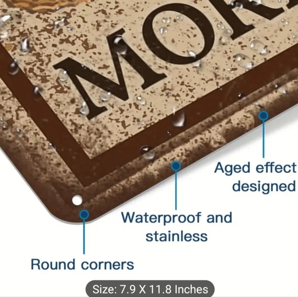 Braver Stronger Smarter Loved Metal Plaque - Picture 6 of 6